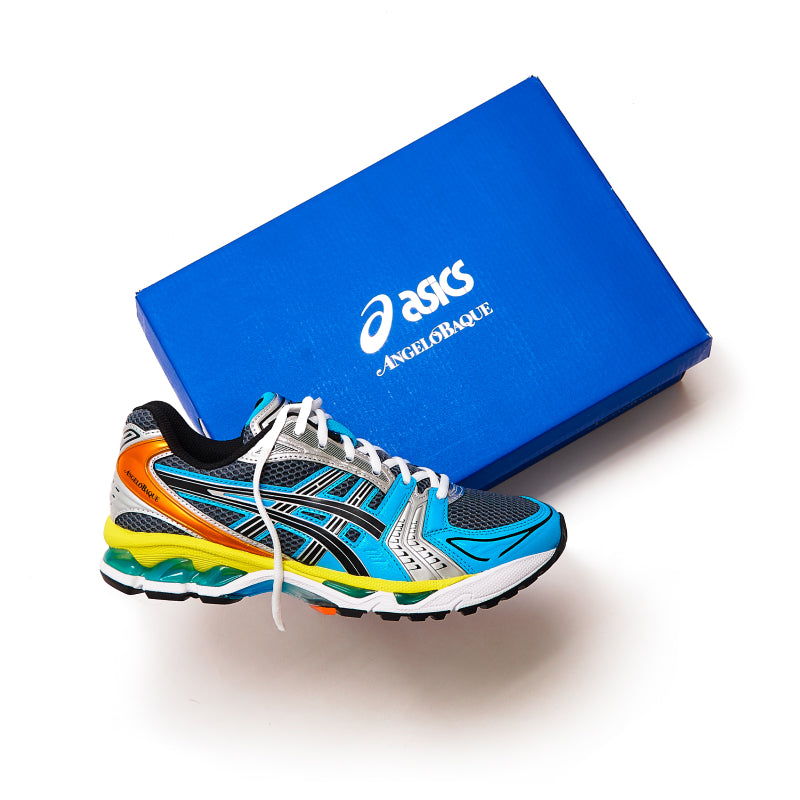 ASICS Angelo Baque Gel Kayano 14 コラボ カヤノ ANGELO BAQUE × ASICS】GEL-KAYANO® 14 “REBIRTH OF COOL”が国内